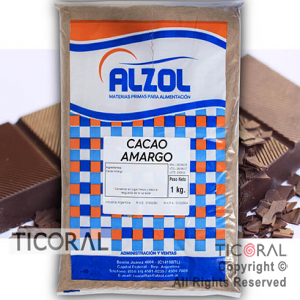 CACAO AMARGO ALZOL X1KG x 1